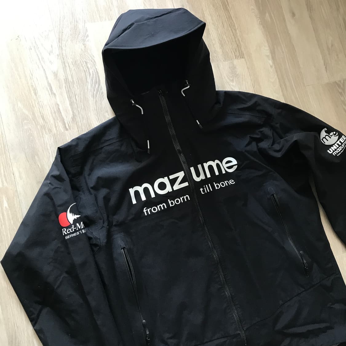 mazume 마즈메 MZRJ-357 블랙 XL(LL)사이즈 레인자켓 피싱 상품이미지3