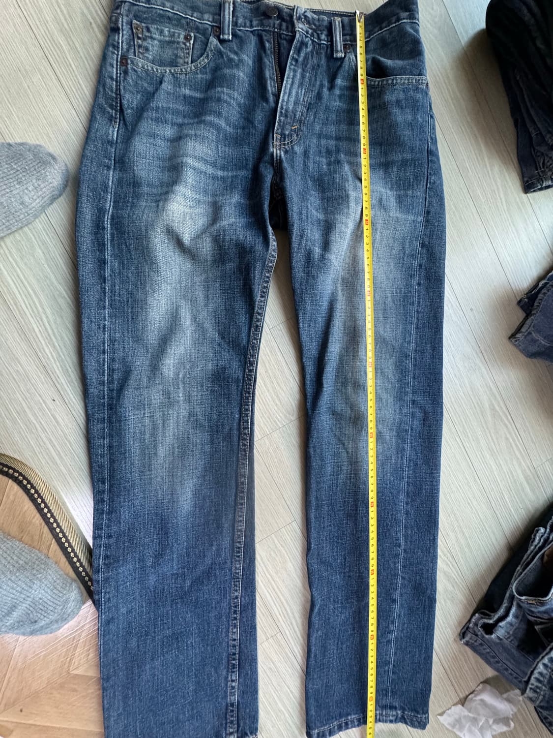 리바이스 505 w76 l82 블랭크탭 판매  상품이미지3