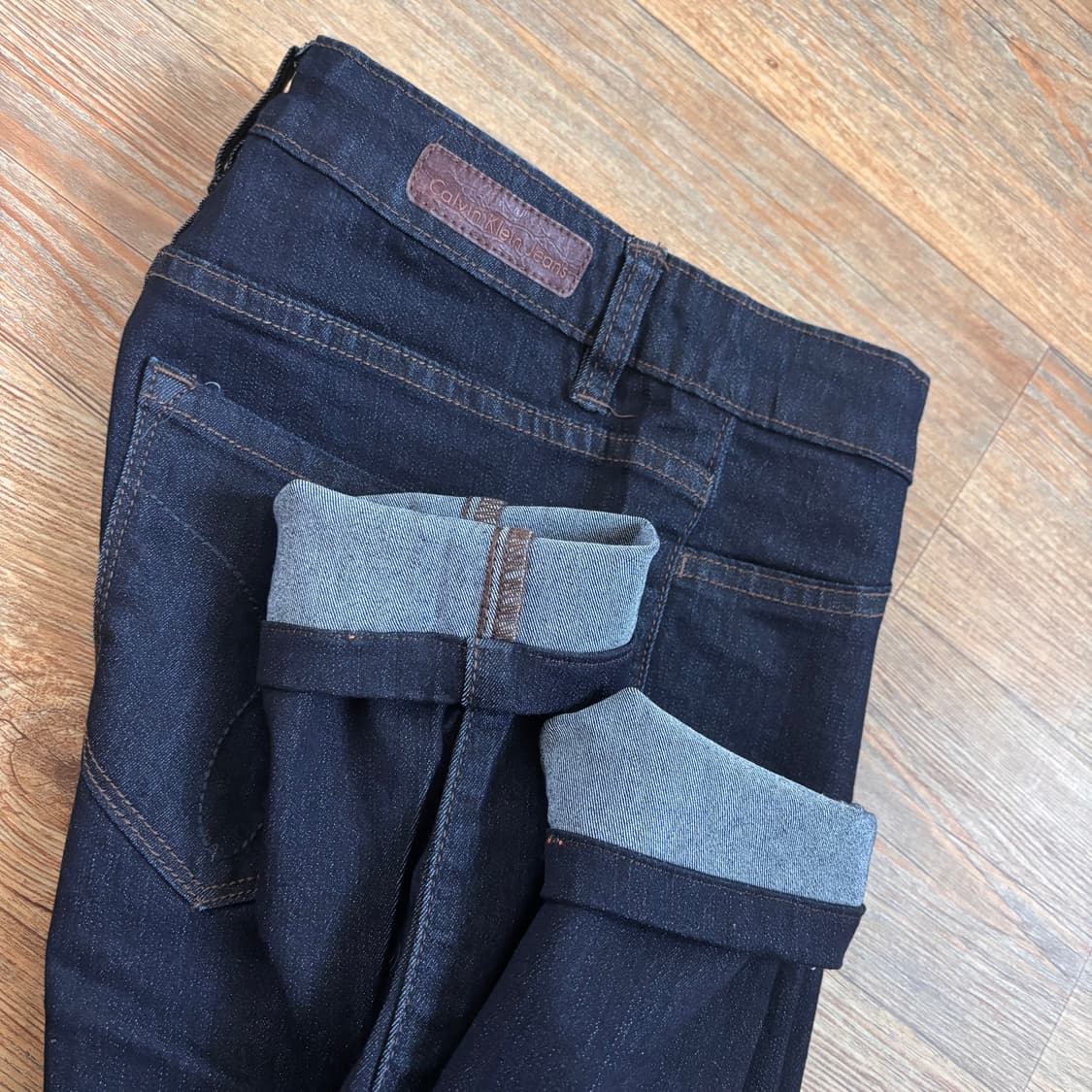 CK 캘빈클라인 레깅스 슬림 스키니 26 스판 데님 청바지 상품이미지3