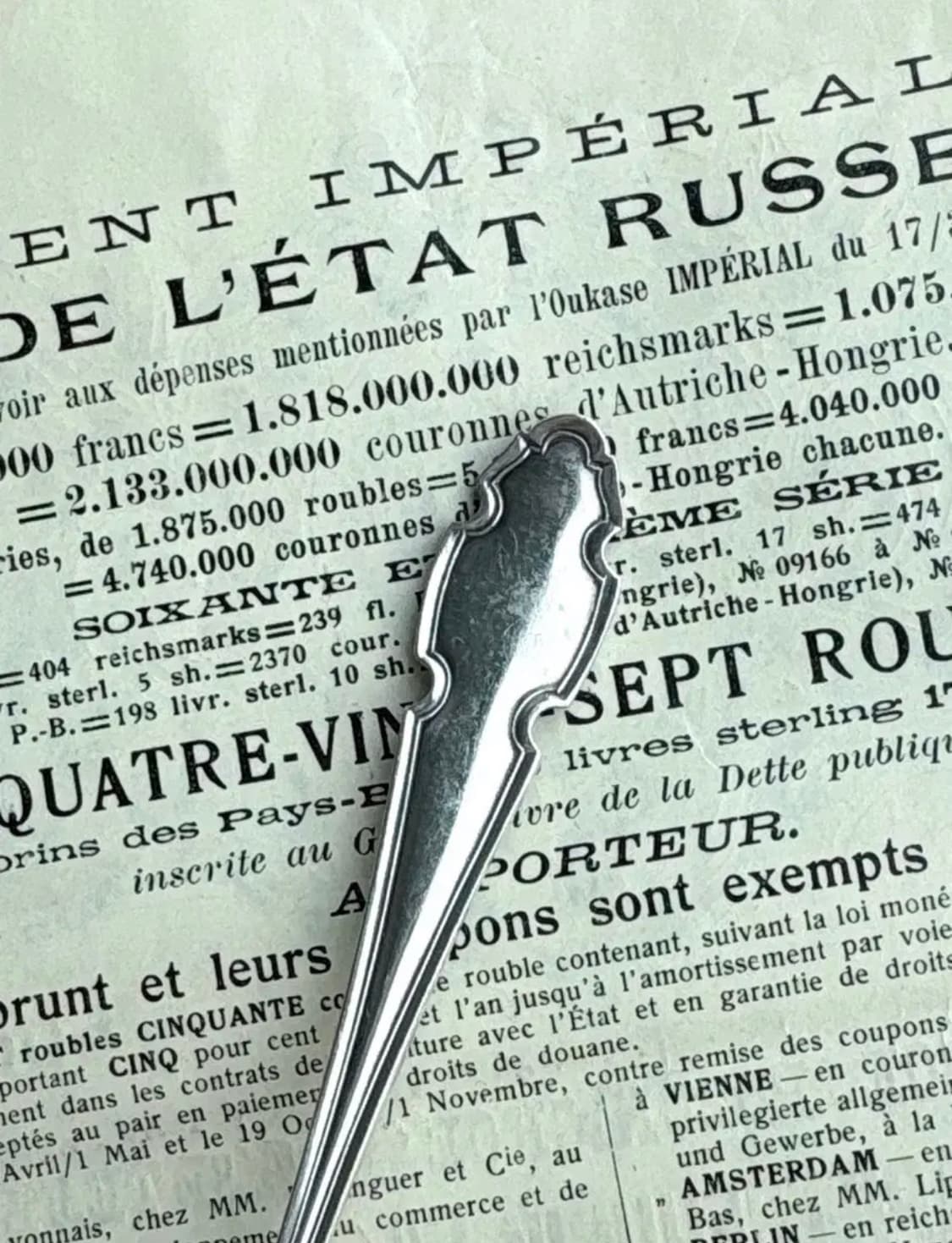 1900s Cooper Brothers & Sons Ltd. 디저트스푼 상품이미지2