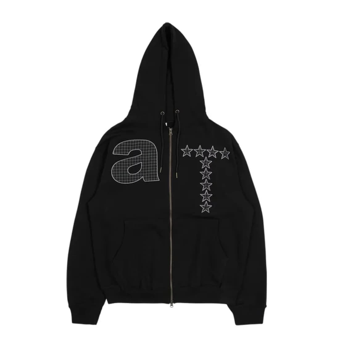 TCM at hooded zip-up (black) 상품이미지1