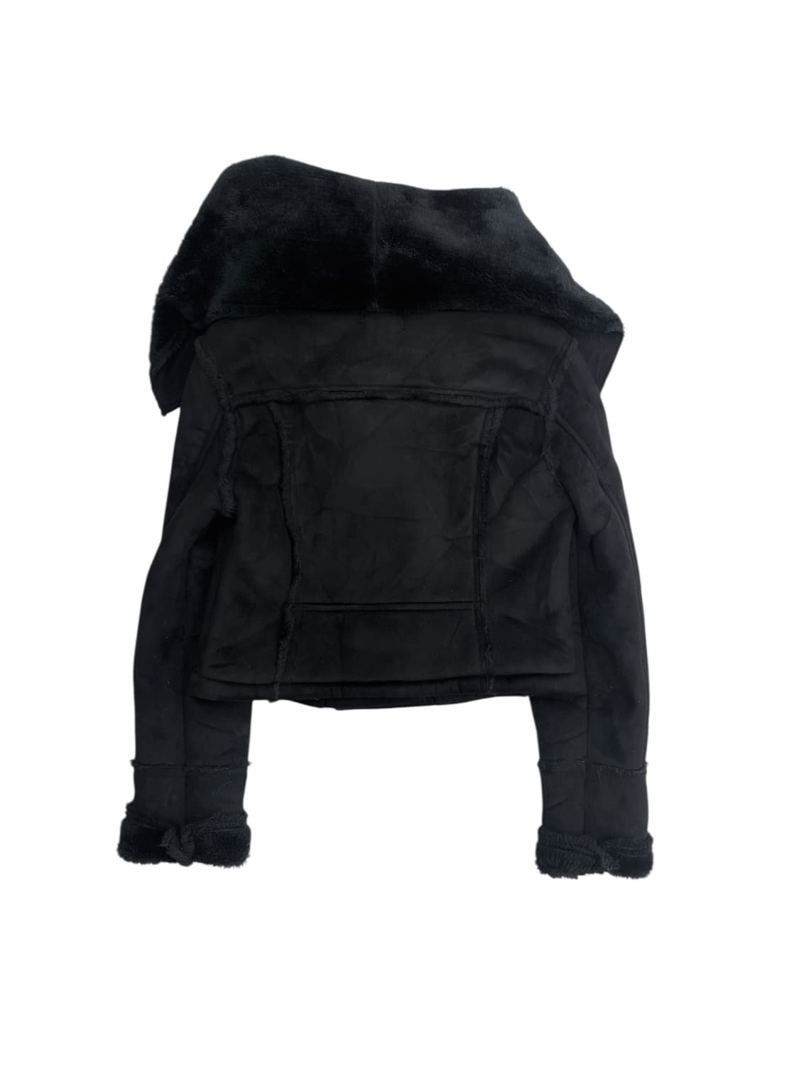 emoda cropped shearling jacket 상품이미지3