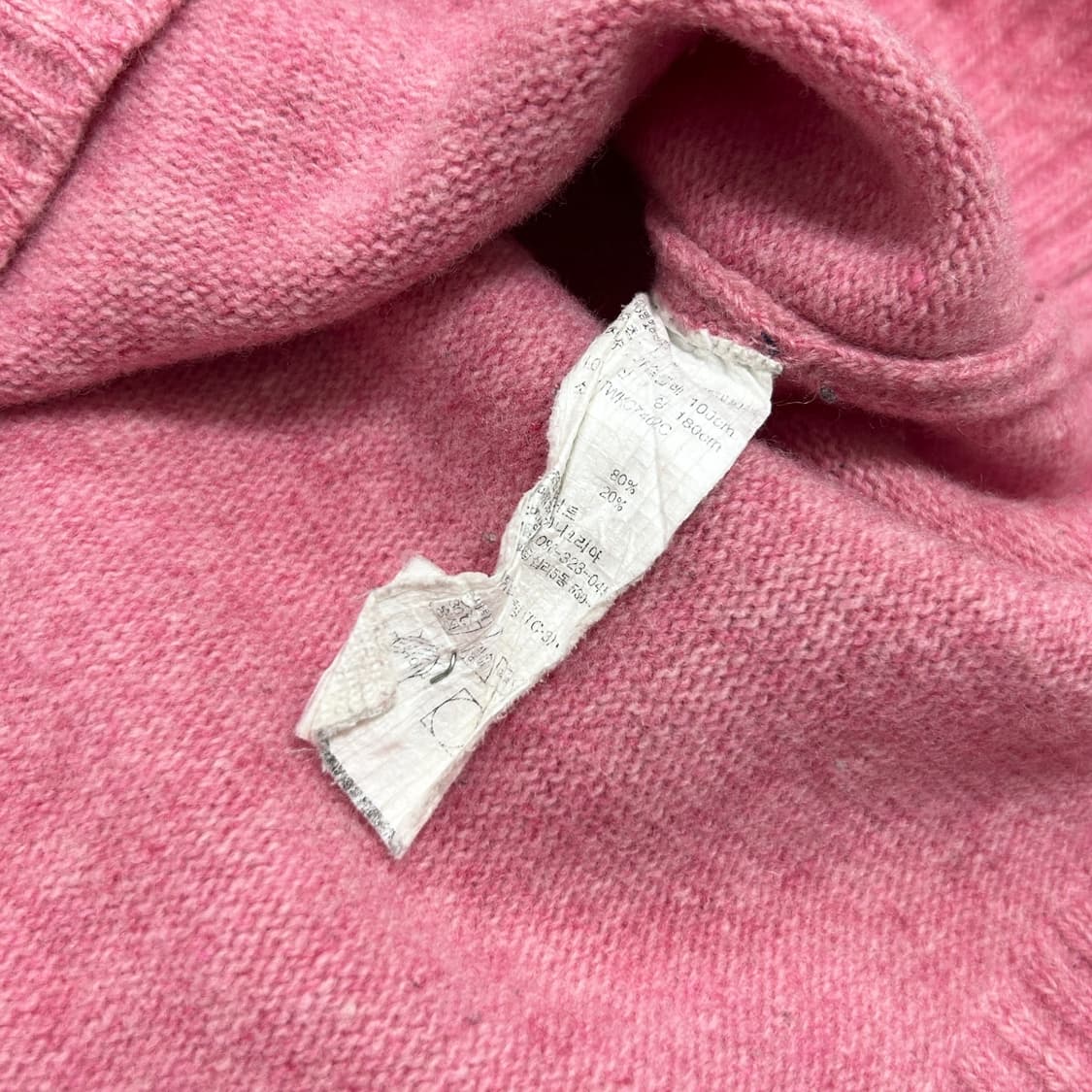 티니위니 핑크 브이넥 니트 상품이미지7