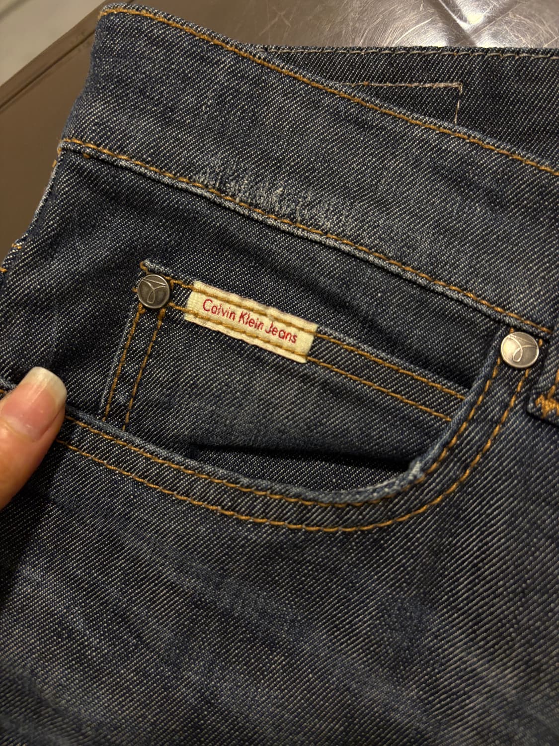 빈티지 데님팬츠 상품이미지7