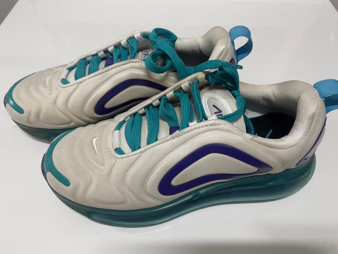 나이키 에어맥스 720 화이트&민트&퍼플 운동화 235m 상품이미지1