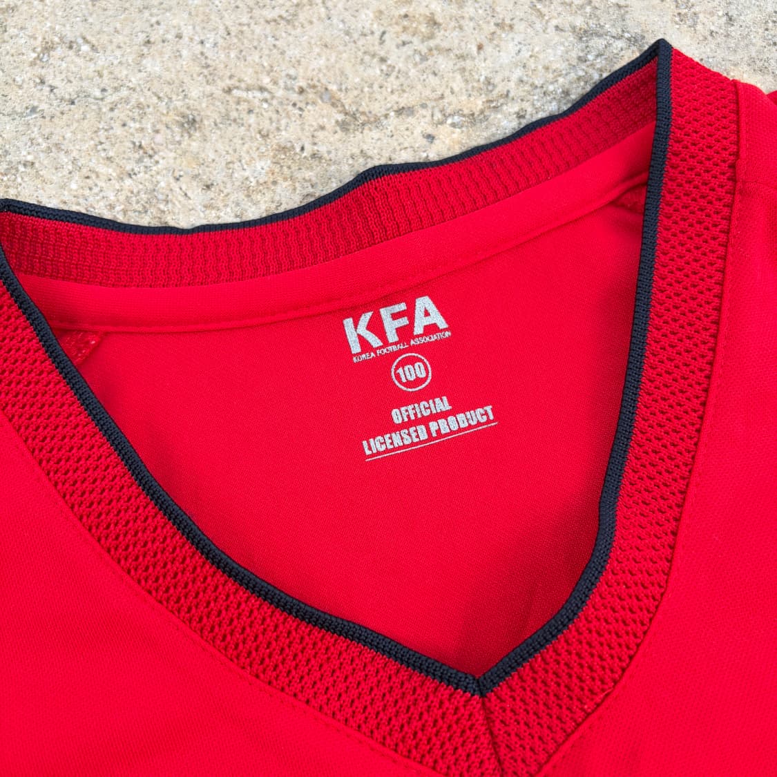 KFA 대한민국 투혼 붉은악마 오피셜 유니폼 반팔티 L 상품이미지6