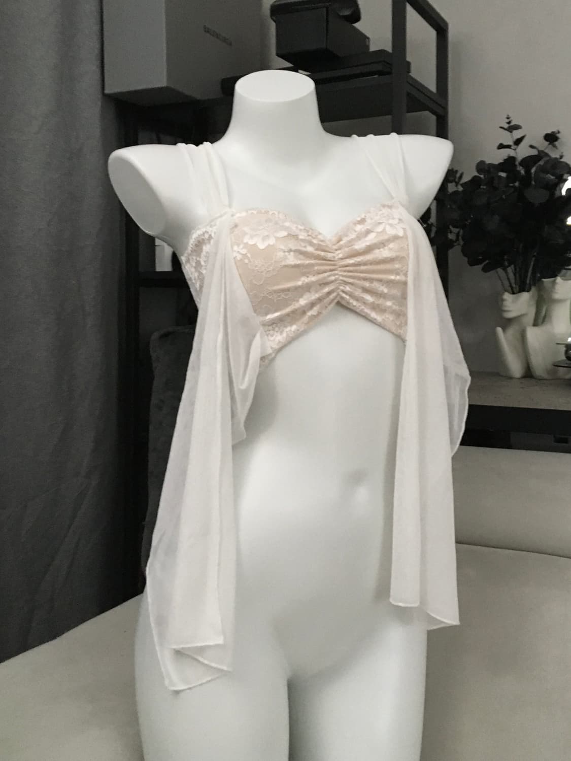 ༒ Princess Lace Ribbon Top 상품이미지2