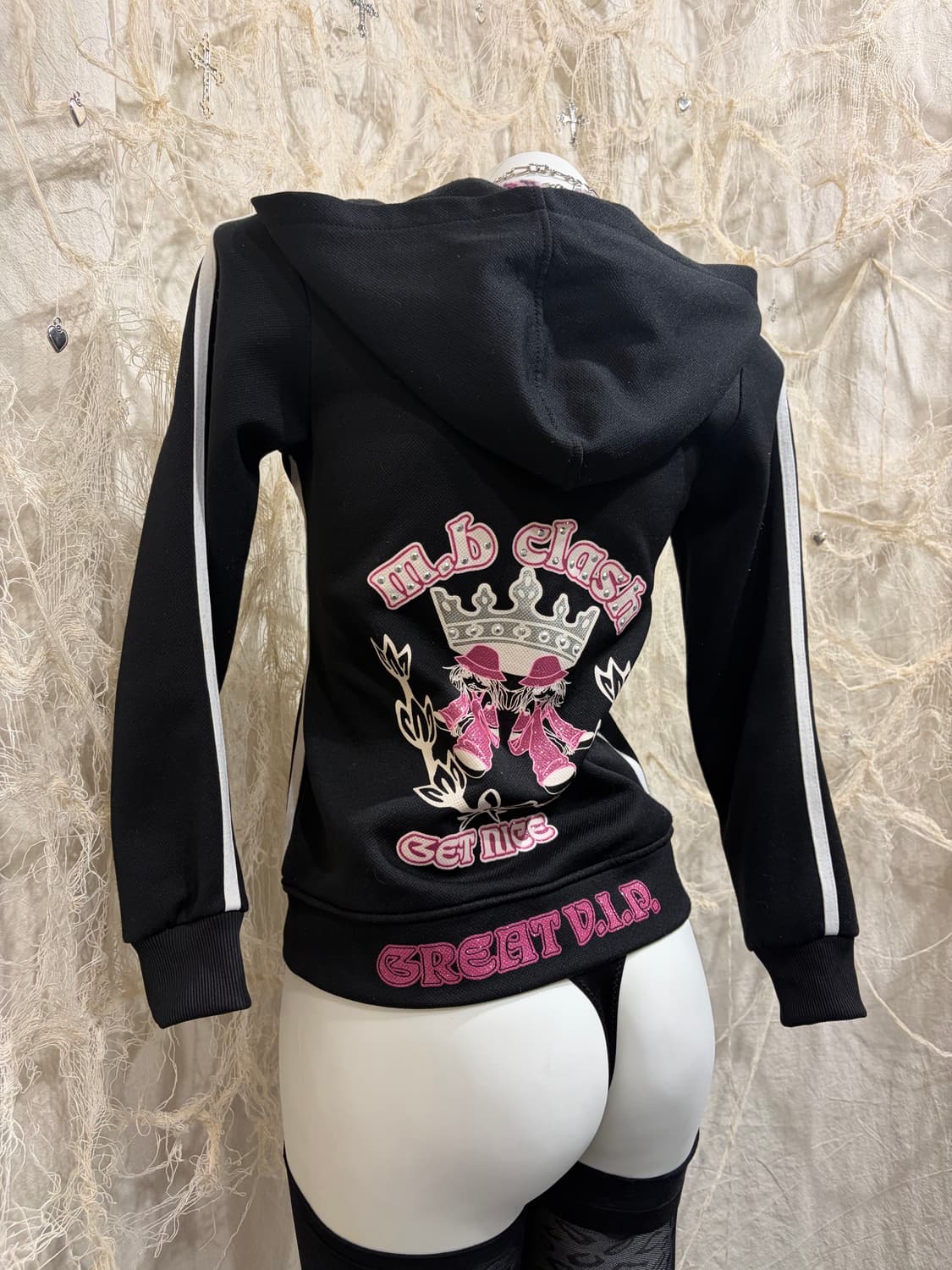 Onegyaru Glitter cubic hoodie jersey 상품이미지8