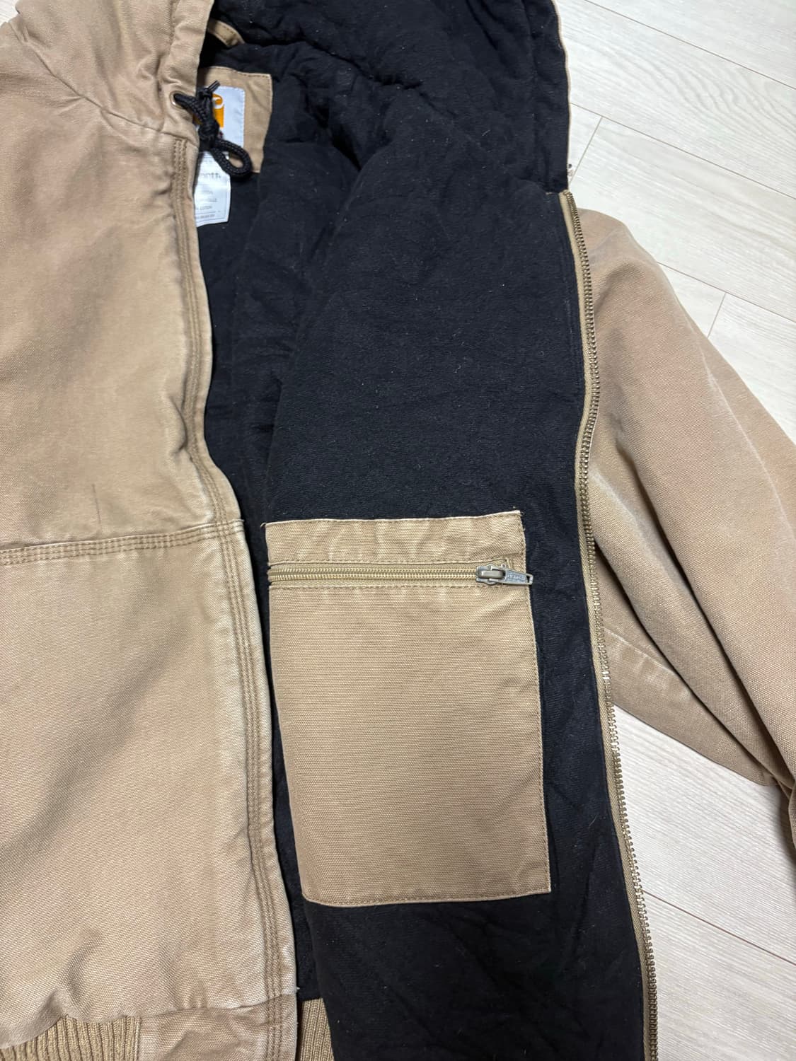 칼하트 샌드베이지 워크자켓 XL-XXL 빈티지 상품이미지7