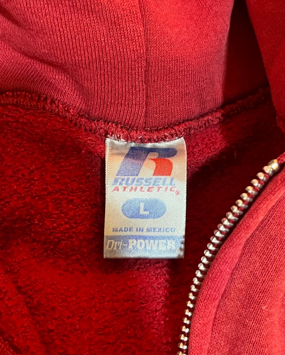 Russell Distressed Blank Hood Zip-Up 상품이미지4