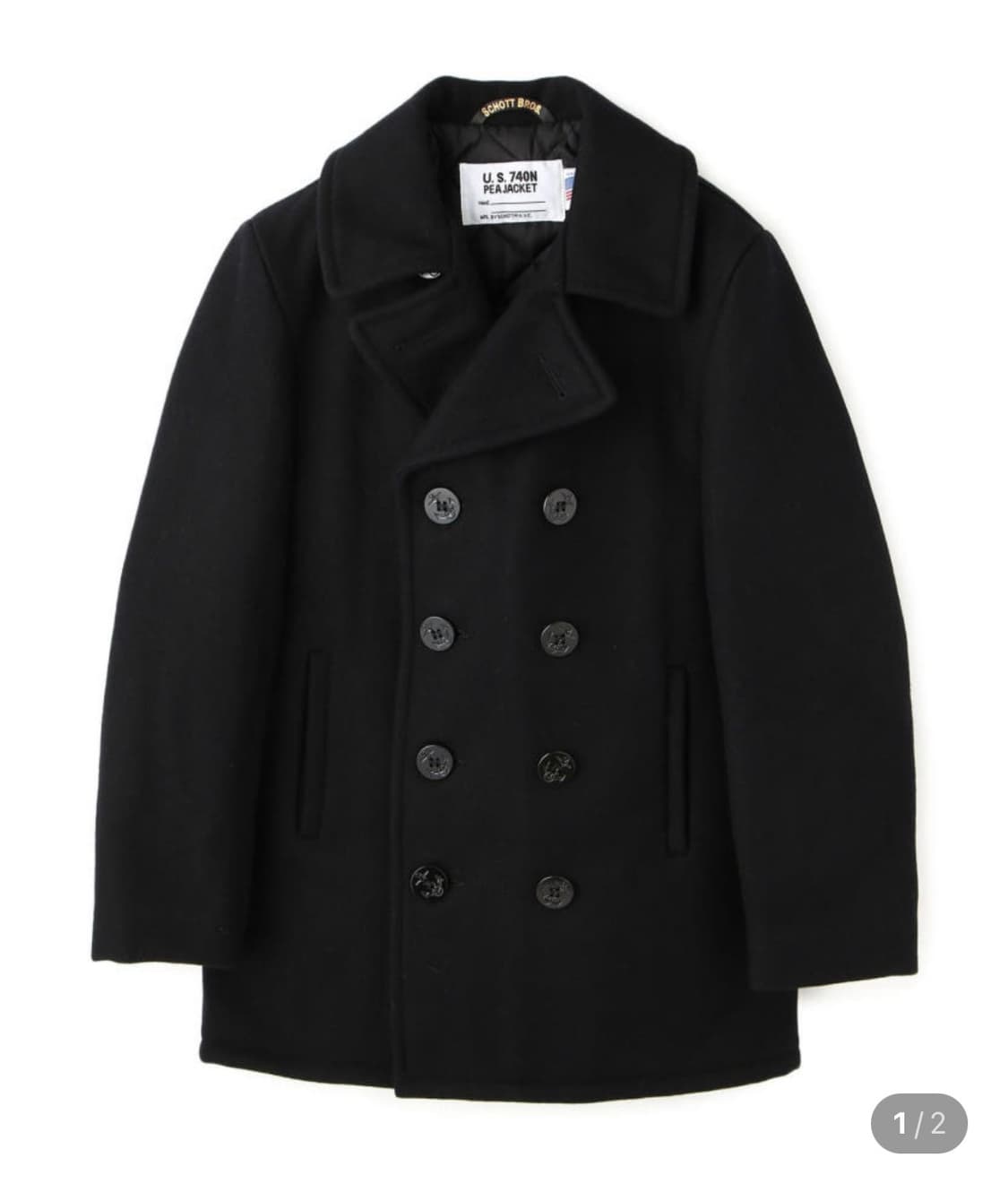 Schott N.Y.C. 740N 피코트 40 사이즈 삽니다 상품이미지1