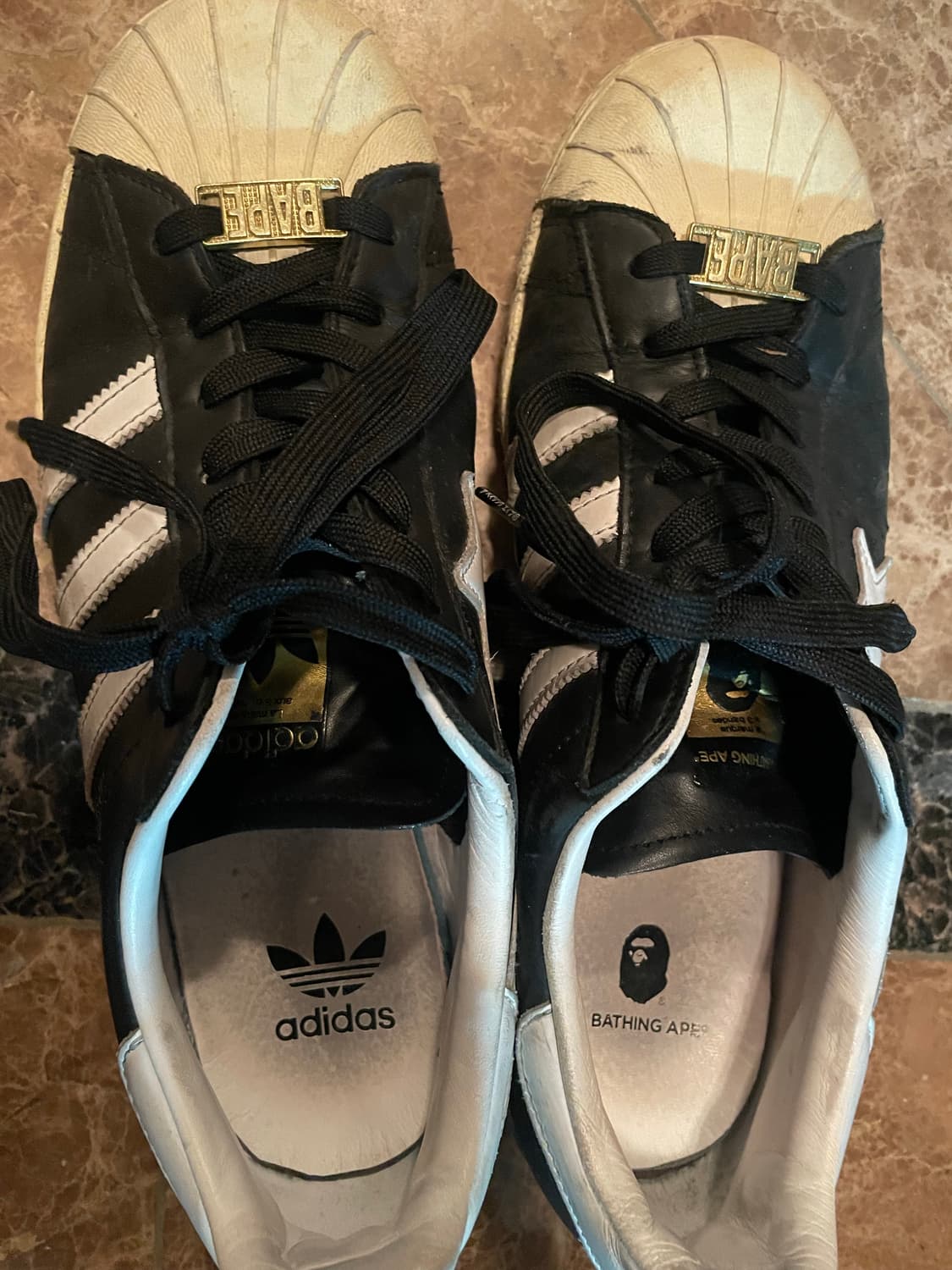 아디다스 베이프슈퍼스타 판매합니다 상품이미지1