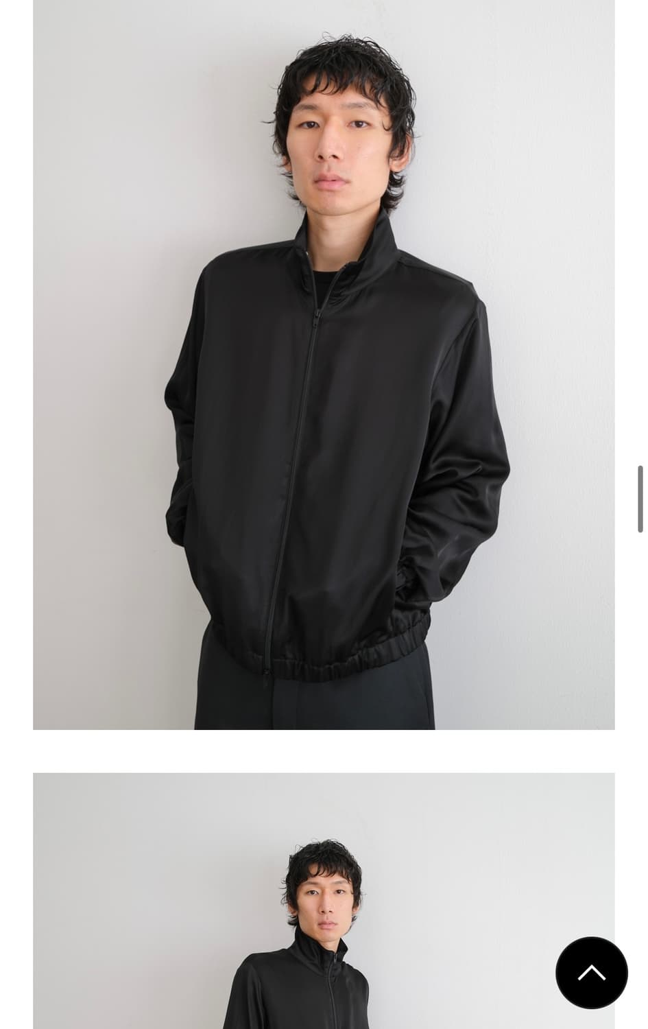 하프시코드 track jacket(black) 집업 상품이미지3