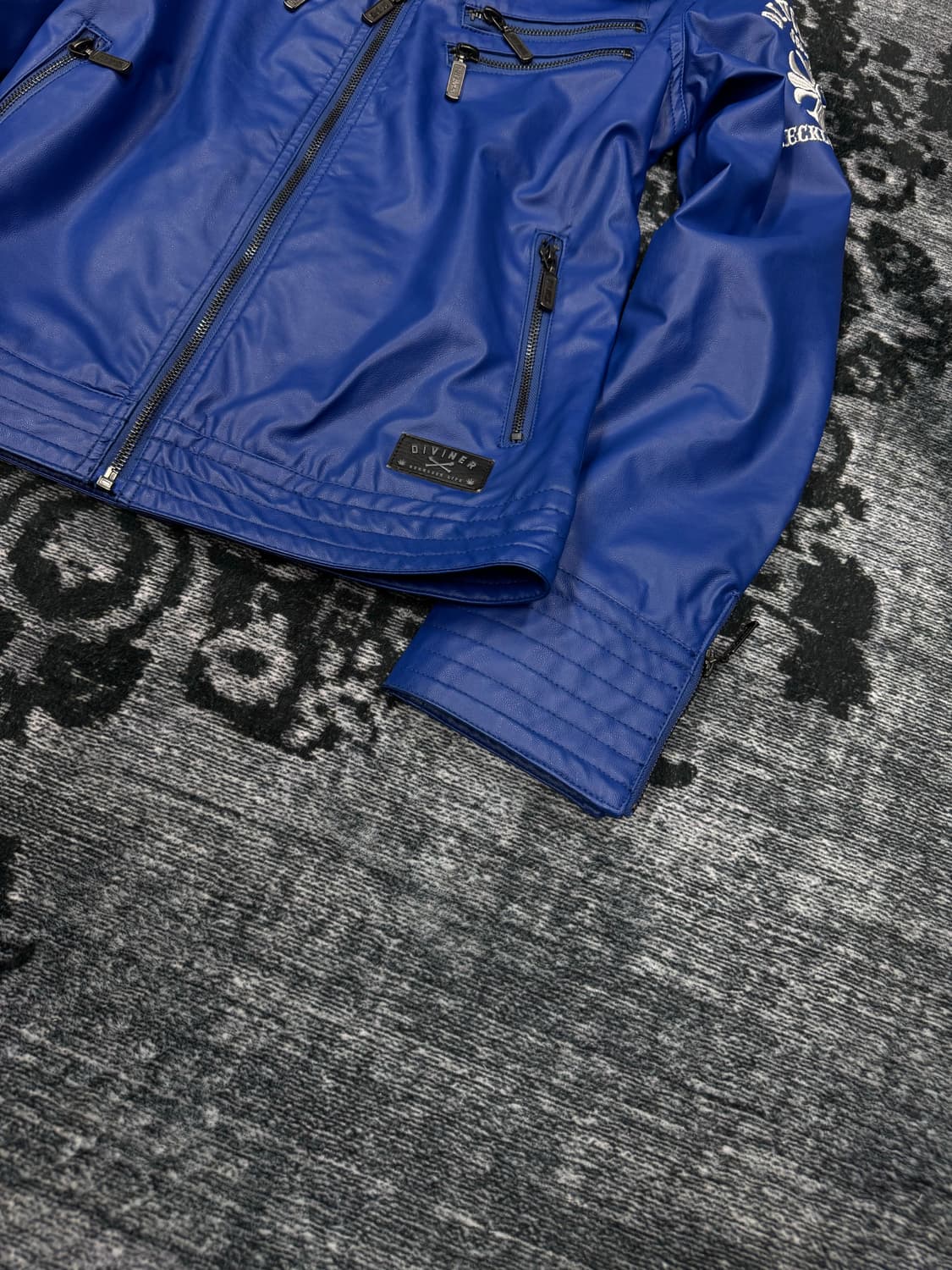 Diviner 00s vkei leather fur jacket 상품이미지6