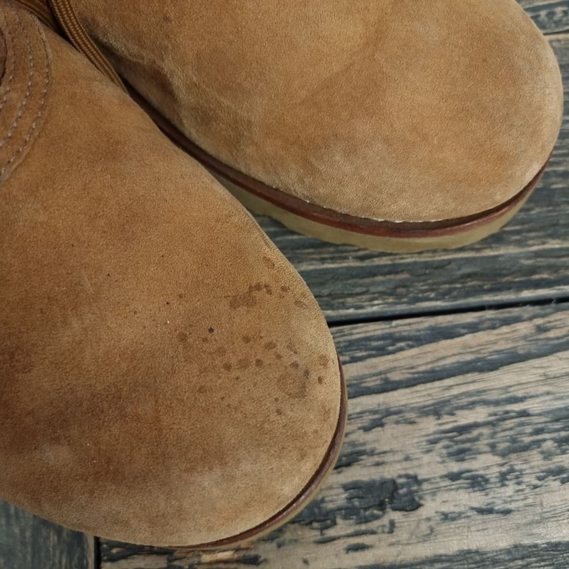 [어그] 스웨이드 레이스업 양모 어그 부츠 M18063  상품이미지8