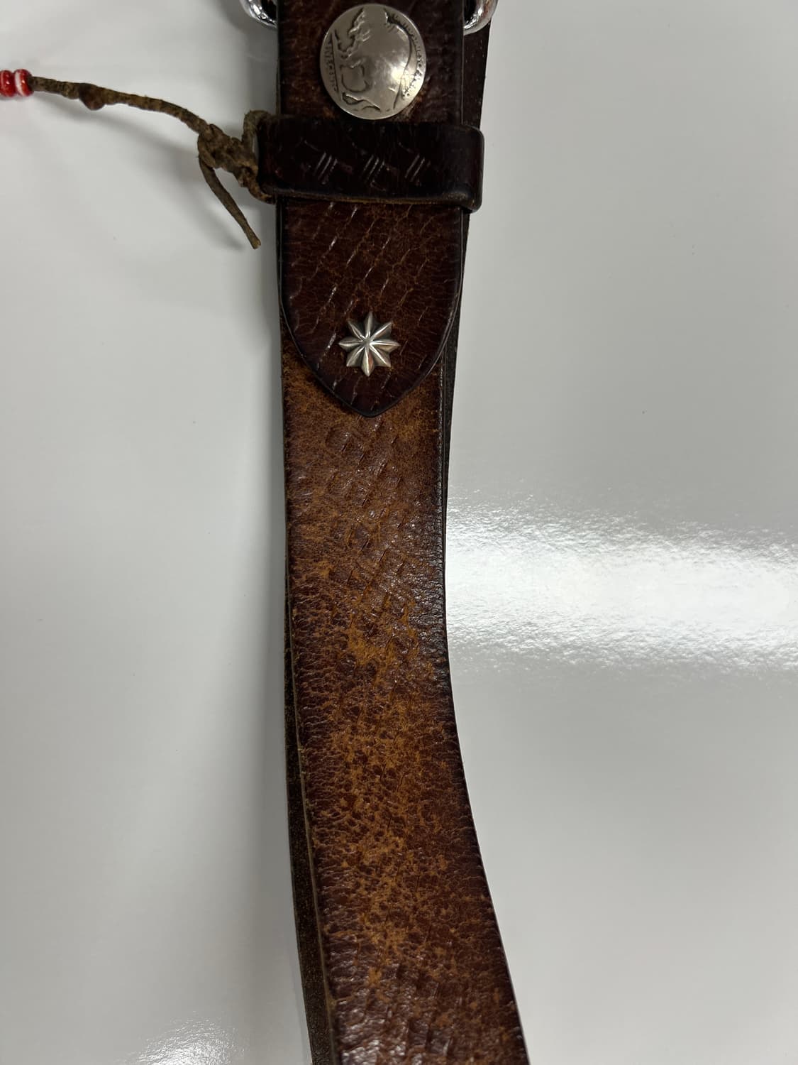 VISVIM 올드비즈빔 콘초 커스텀 가죽 벨트 상품이미지8