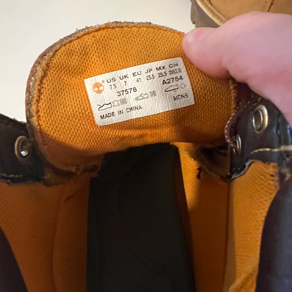 팀버랜드 6인치 프리미엄 옐로우 부츠 알번 상품이미지6