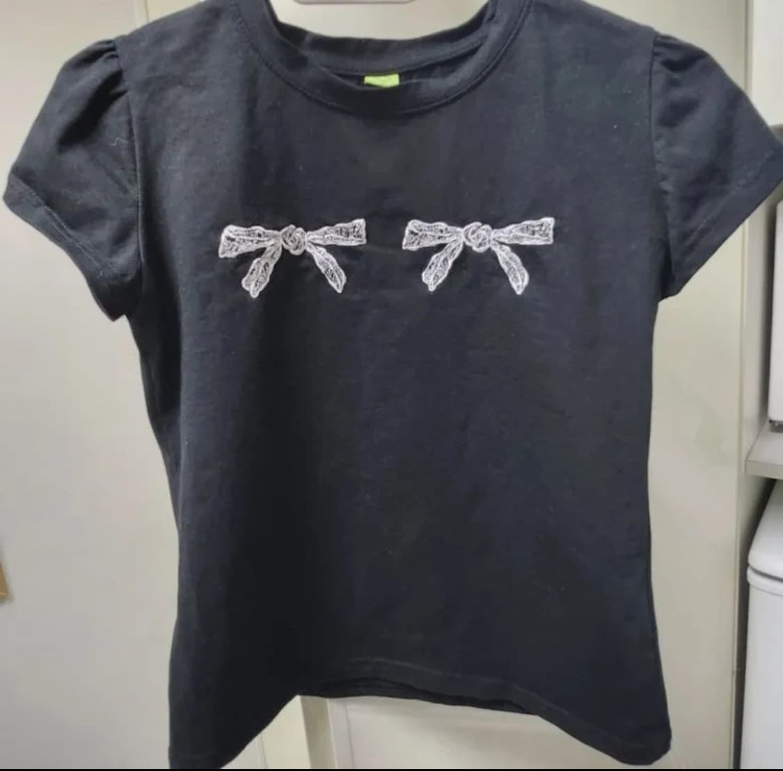 시눈 리본티셔츠 상품이미지3