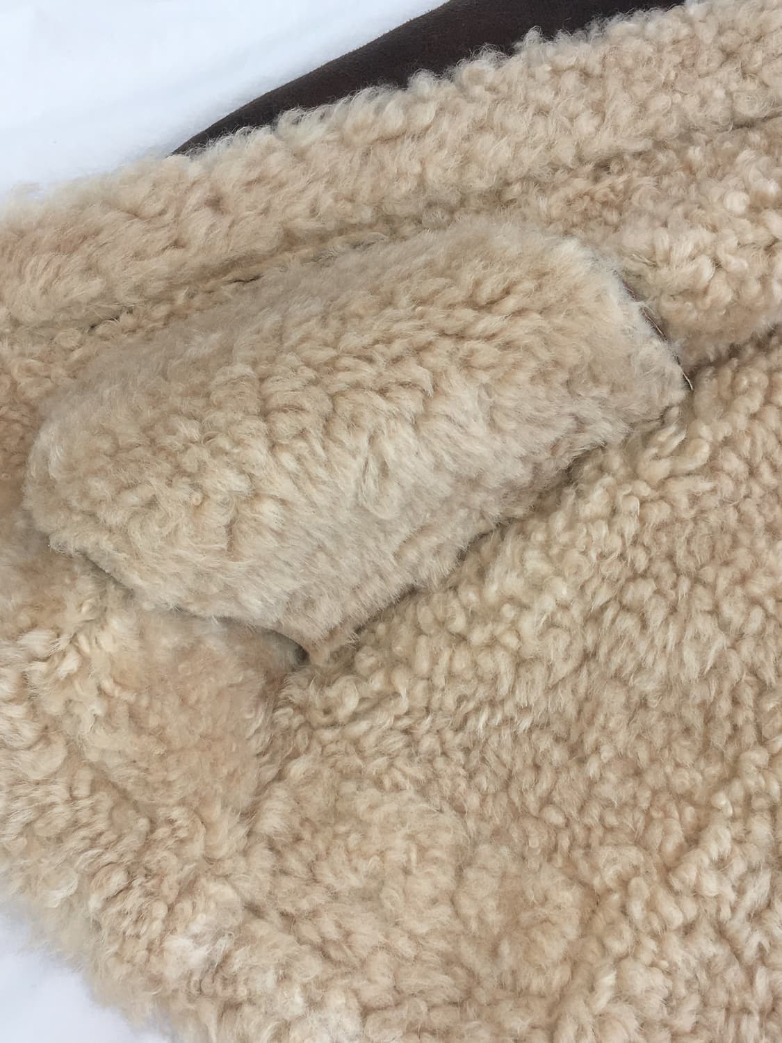 산드로 양가죽 무스탕 상품이미지6