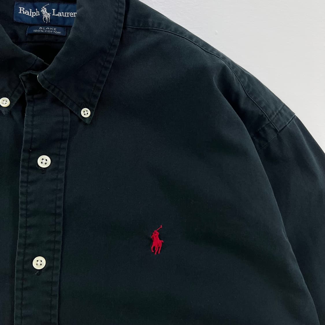 랄프로렌 블랙 옥스포드 셔츠 상품이미지2
