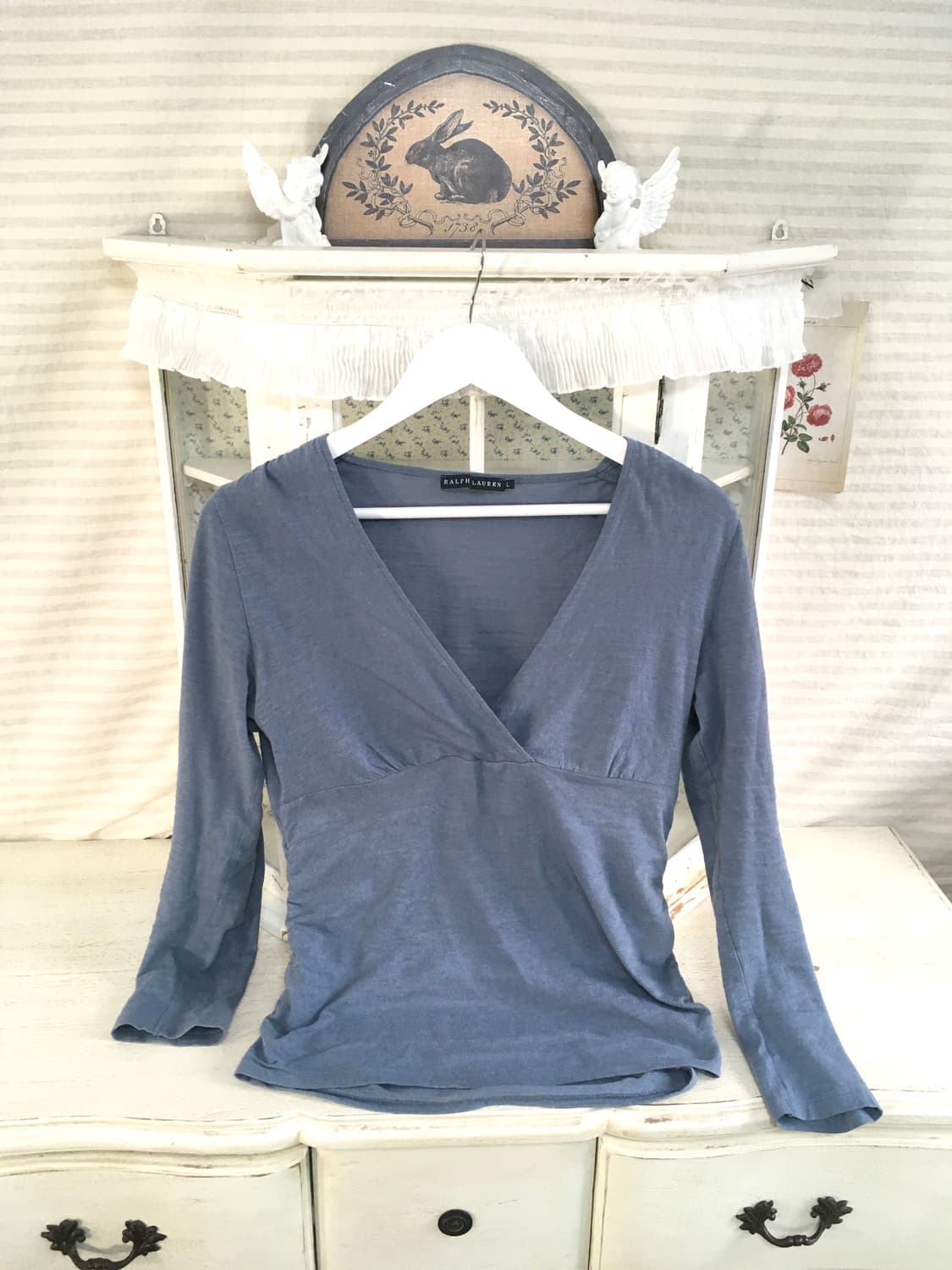 Ralph Lauren sora shirring long sleeve 상품이미지5