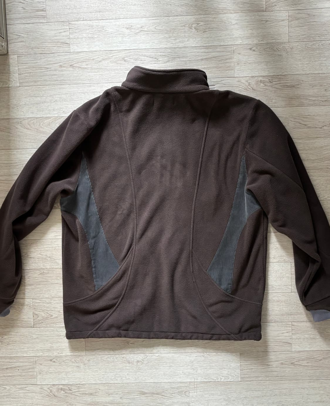 산산기어 플리스 자켓 브라운 4사이즈 상품이미지3