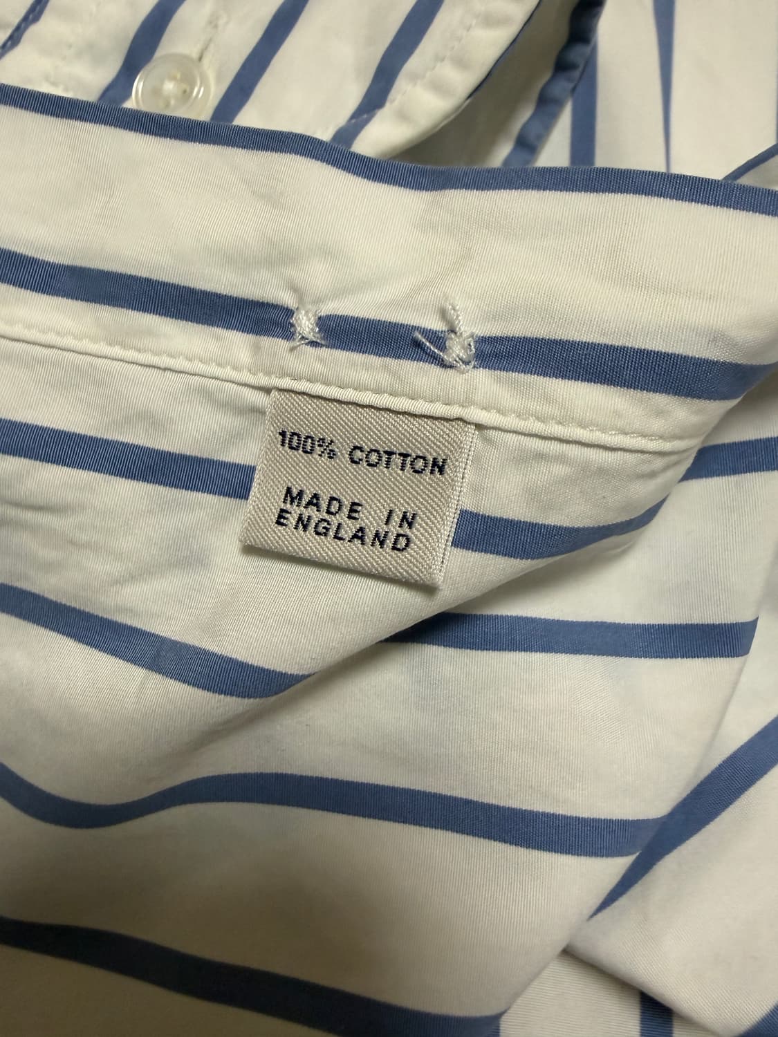 드레익스 스트라이프 셔츠(1회실착) 상품이미지5