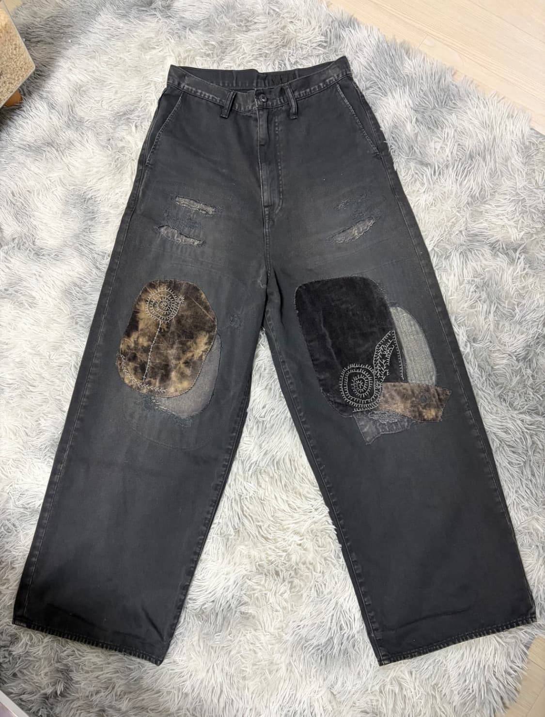 [2] 캐피탈 카츠라기 포트배기 데님 팬츠 상품이미지1