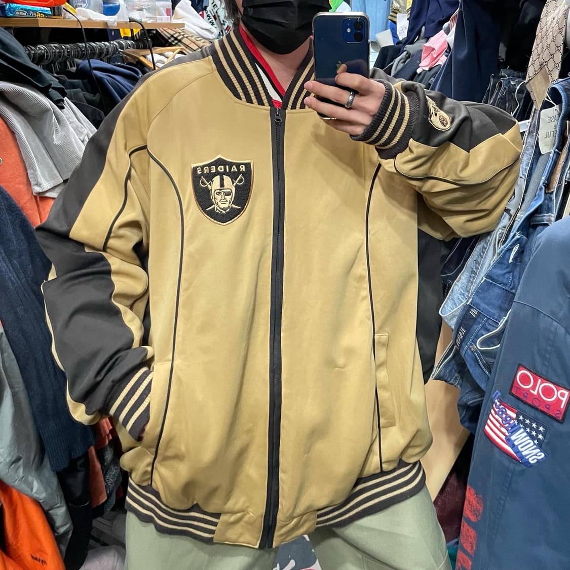 NFL 레이더스 빅로고 자켓 상품이미지2