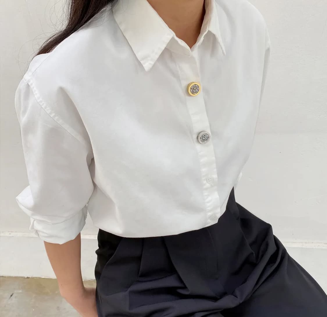 미크 버튼커버 (골드, 실버) 상품이미지1