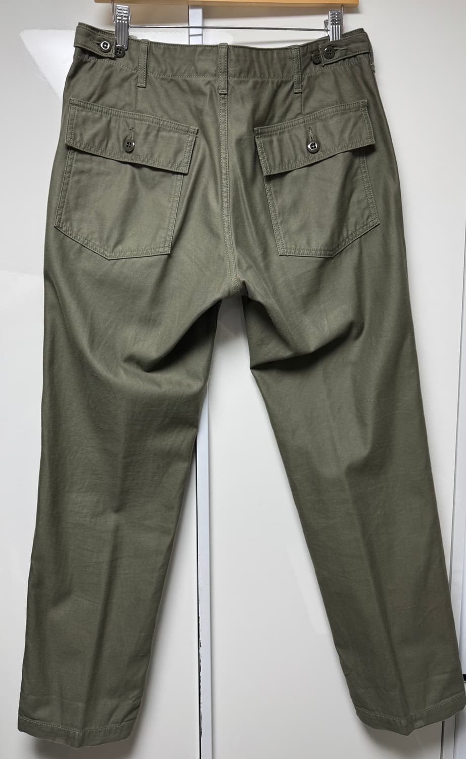 FOB 팩토리 올리브 퍼티그 팬츠 상품이미지2