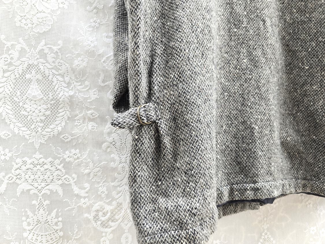 트위드 울 집업 자켓 (made in japan) 상품이미지7