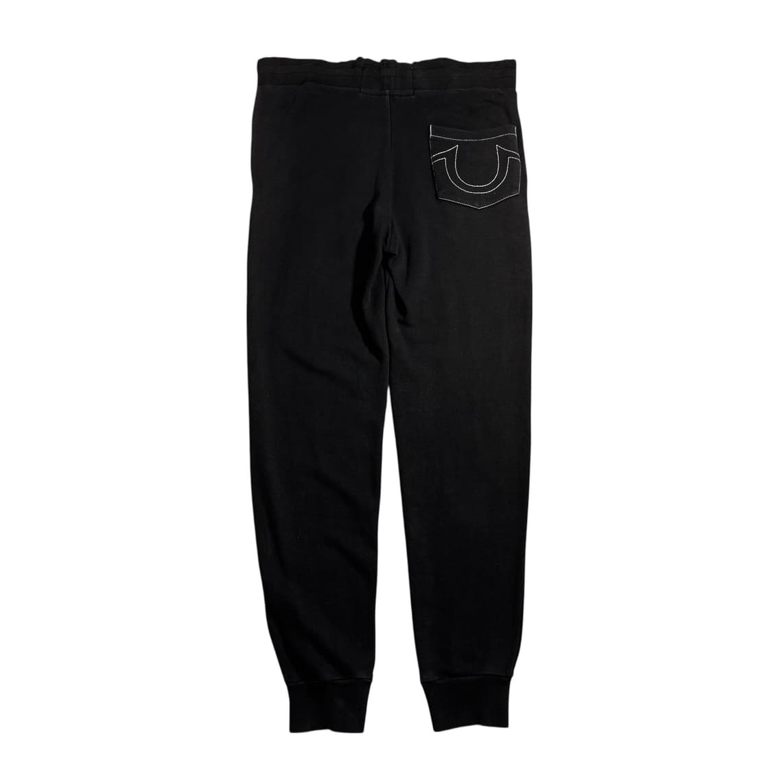 트루릴리전 클래식 로고 스웻팬츠 블랙 상품이미지2