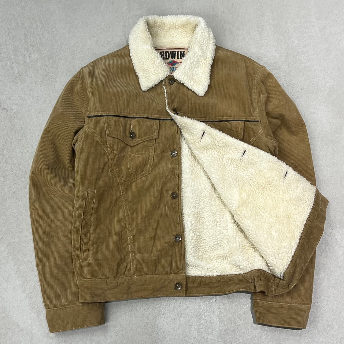에드윈 웨스턴 쉐르파 코듀로이 자켓 s09535 상품이미지3