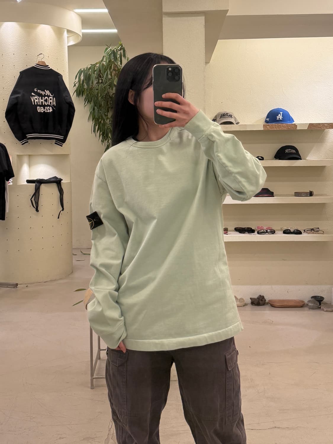 스톤아일랜드 와펜 롱슬리브 U492 상품이미지1