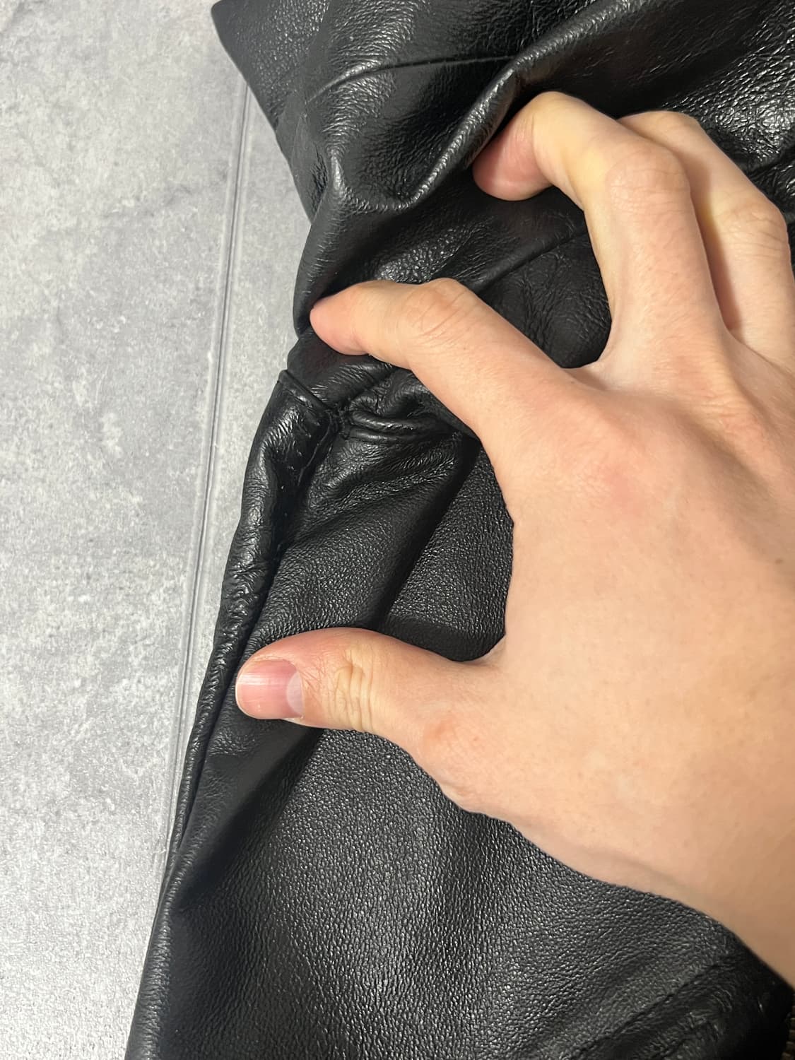 나이키 Nike Tony Spackman 피그 레더 자켓 (M) 상품이미지6