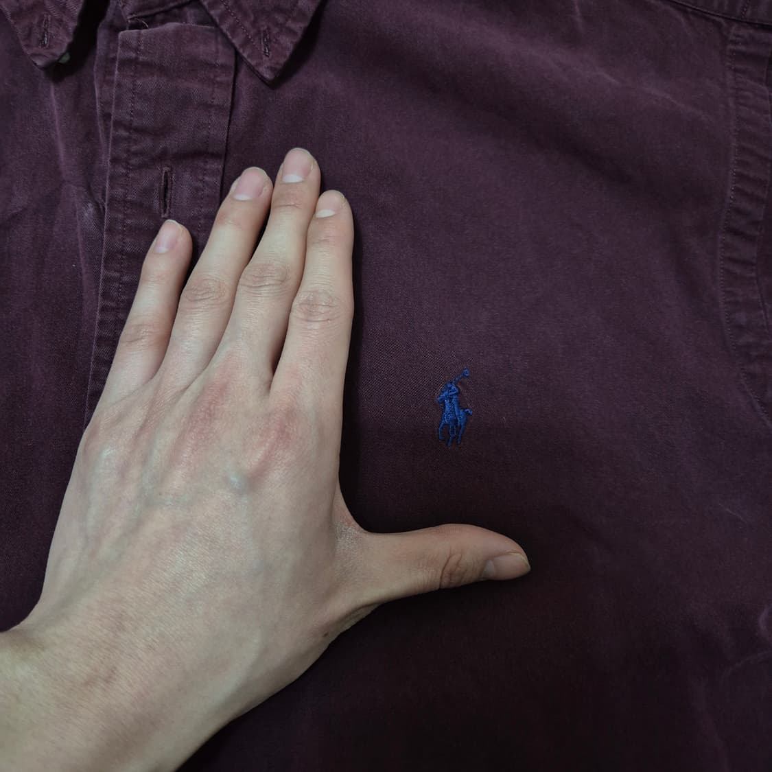 폴로 랄프로렌 스몰포니 클래식핏 버튼 다운 셔츠 M(95) 상품이미지5