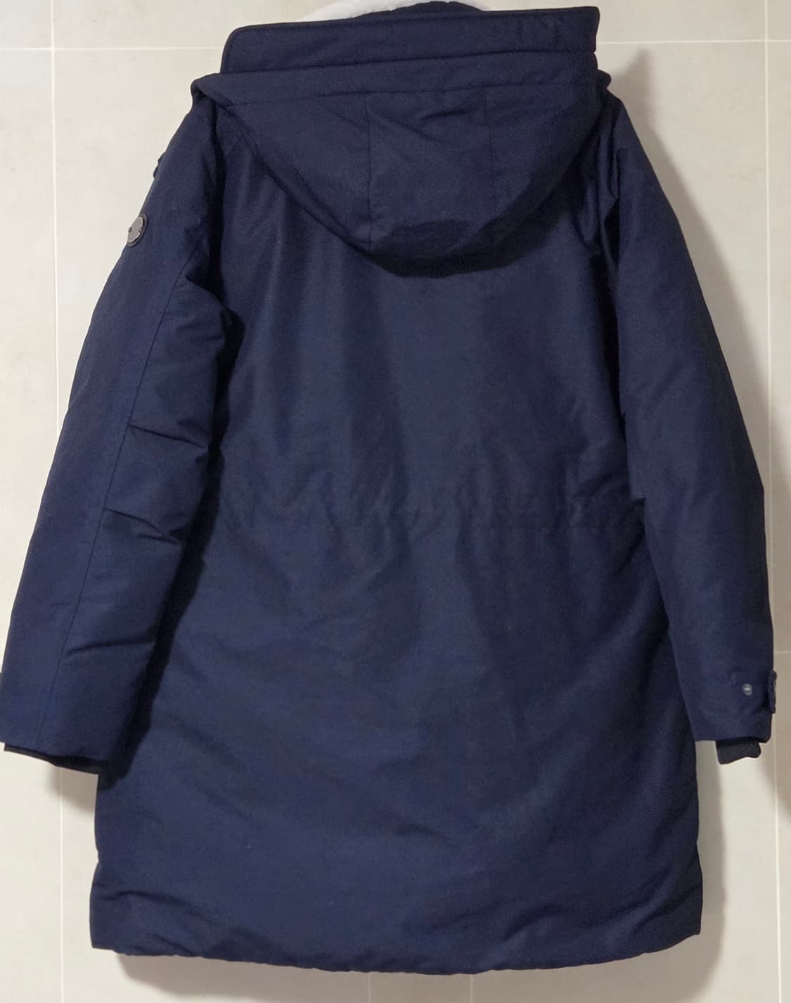 95) DAKS 닥스 골프 다운 롱패딩 골프웨어 네이비 택포 상품이미지3