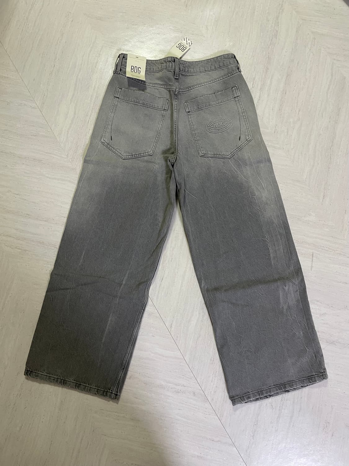 28) 새상품 BDG 와이드 데님 상품이미지8