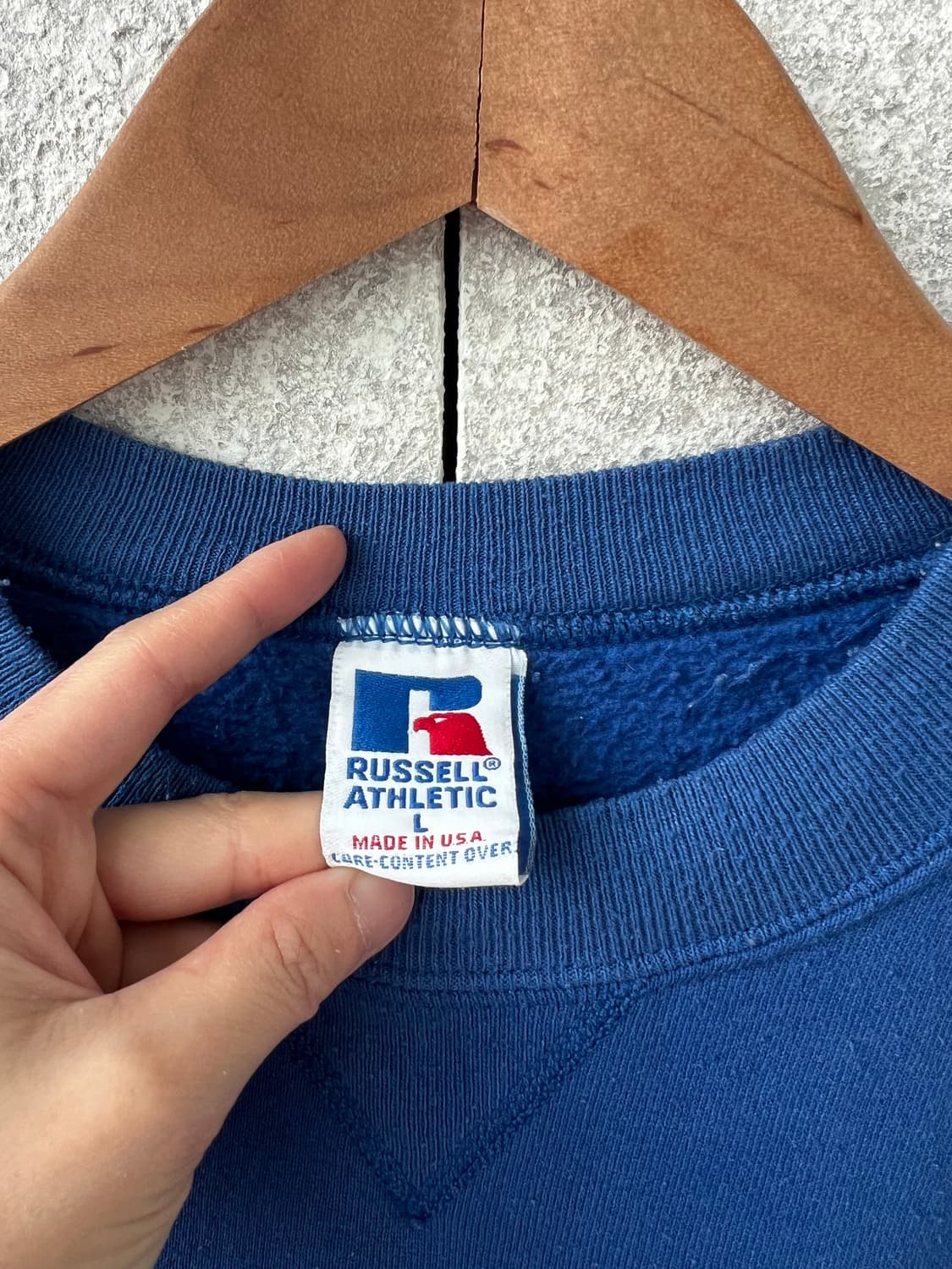 USA 90's 빈티지 러셀 애슬레틱 블링크 스웻셔츠 L 상품이미지3