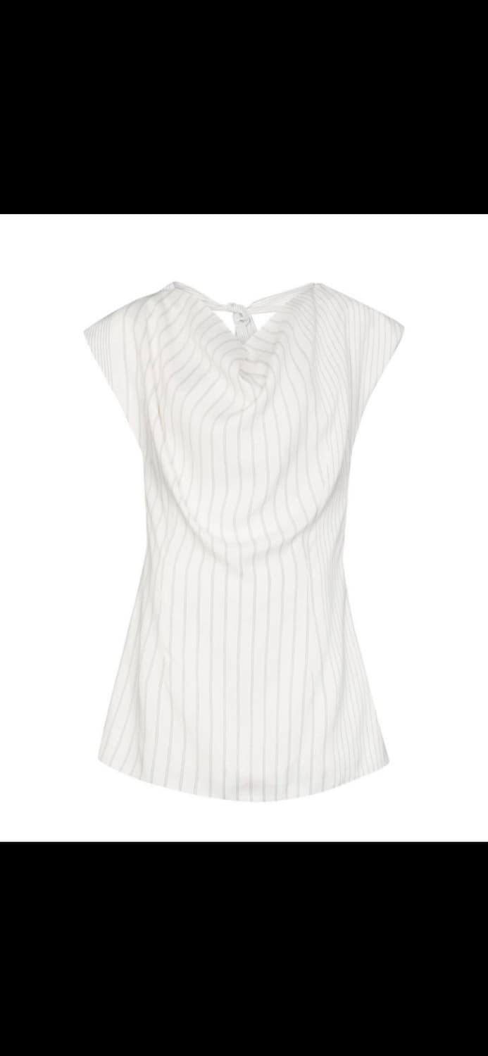 질샌더 드레이프 스트라이프 탑 상품이미지1