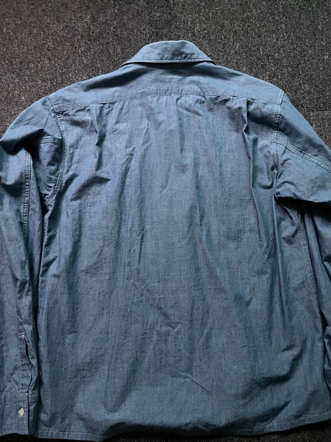 피그벨 오픈칼라 샴브레이 셔츠 2사이즈 상품이미지10