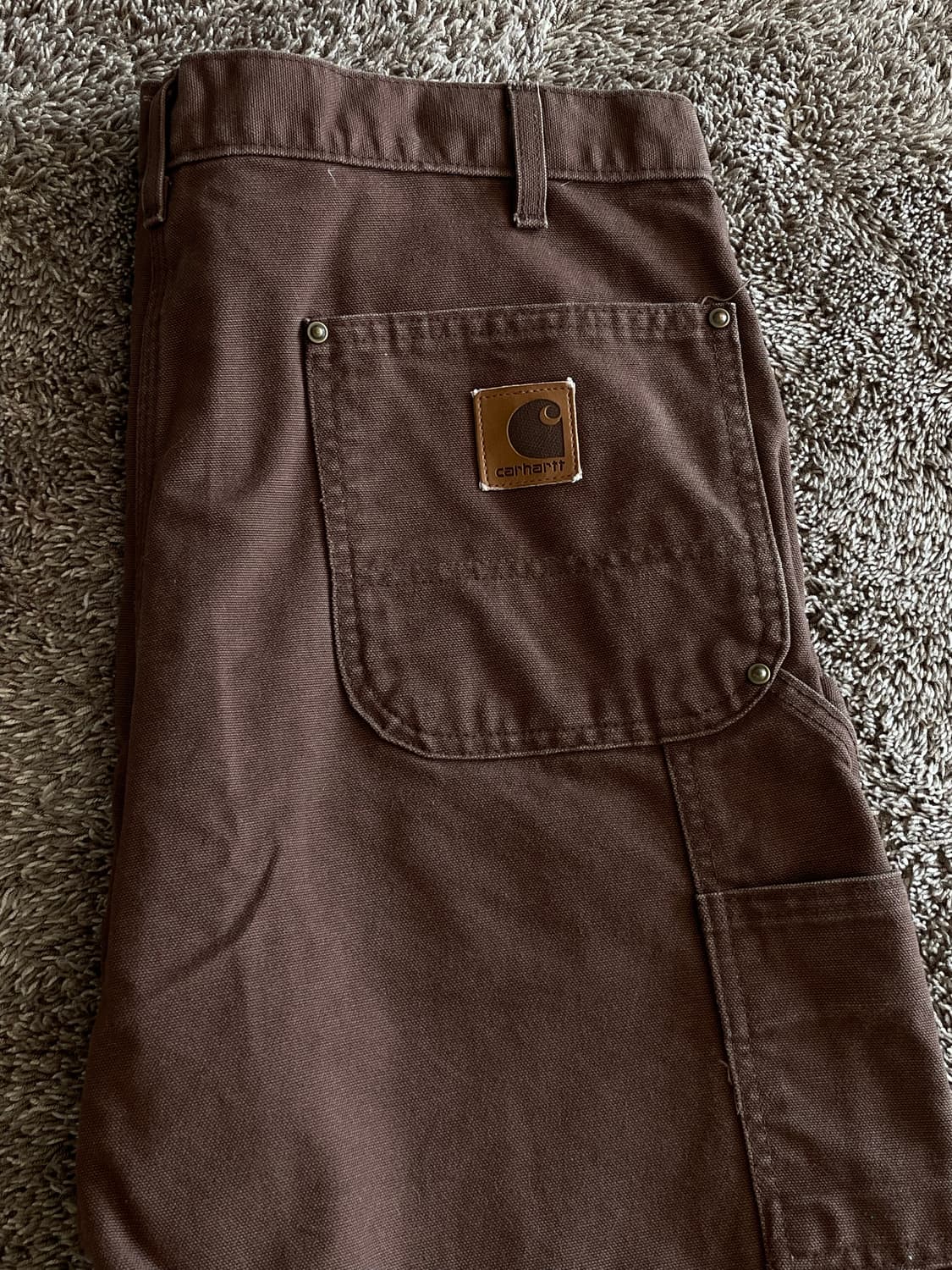 Carhartt B136 CHT 칼하트 더블니팬츠 상품이미지4