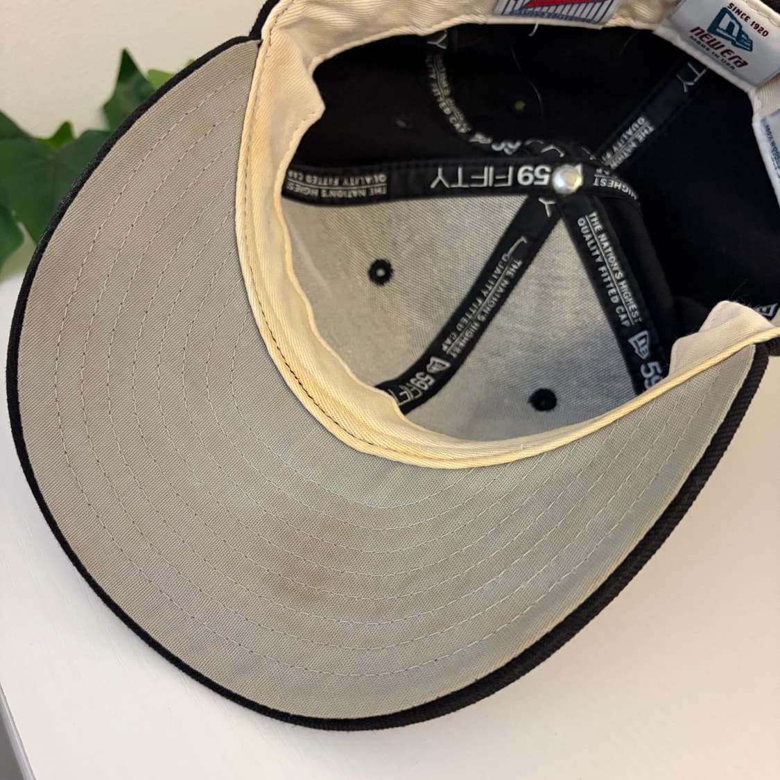 90s USA 뉴에라 시카고화이트 삭스 59fifty 상품이미지4