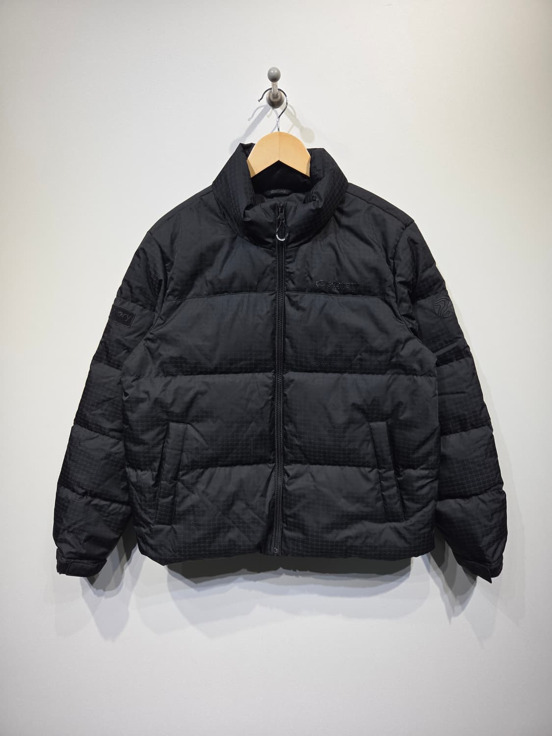 디스커버리 익스페디션 블랙 덕다운 숏패딩 자켓 상품이미지2