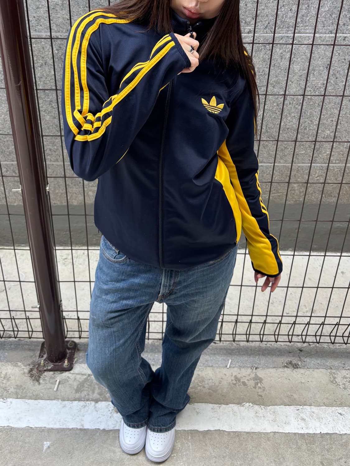 아디다스 네이비 트랙탑 상품이미지3