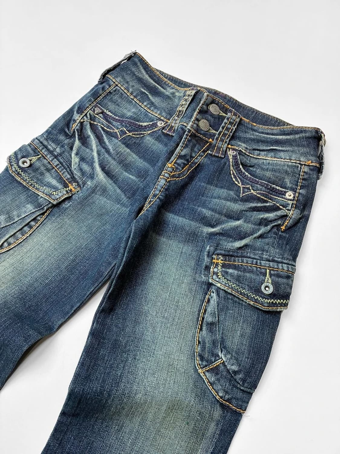 NUVE 00's Y2K  페어리 부츠컷 데님 팬츠 PN5574    상품이미지2