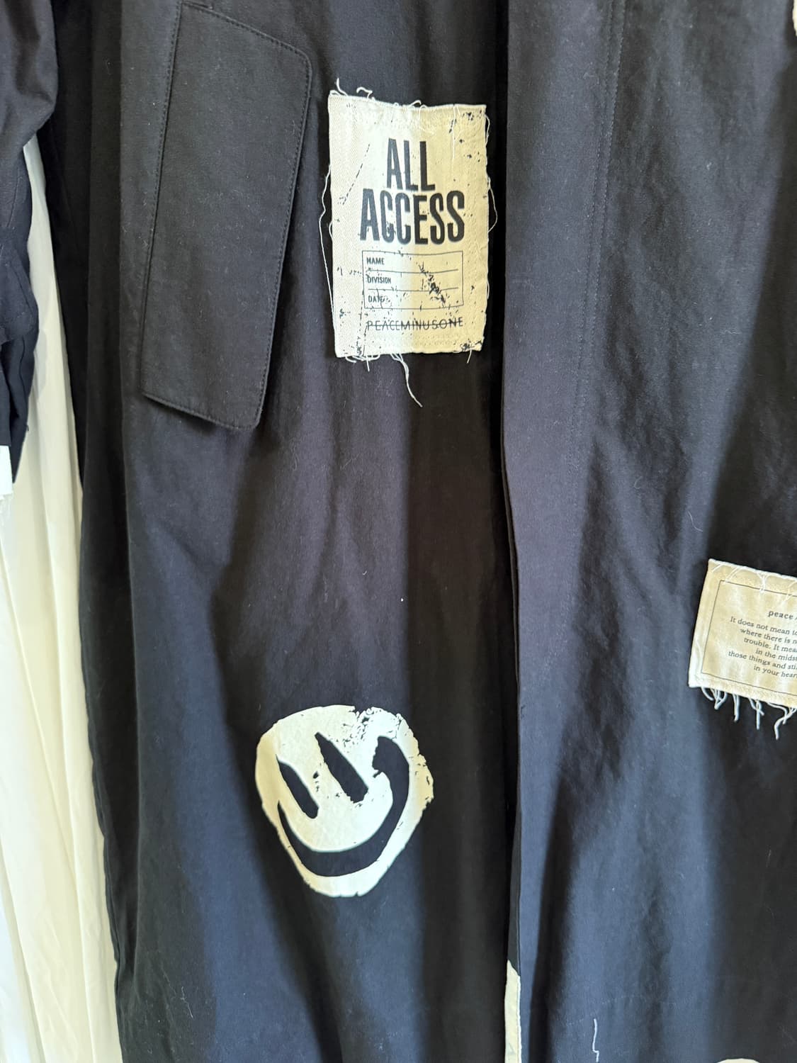 피스마이너스원 #1 코트 블랙 상품이미지7