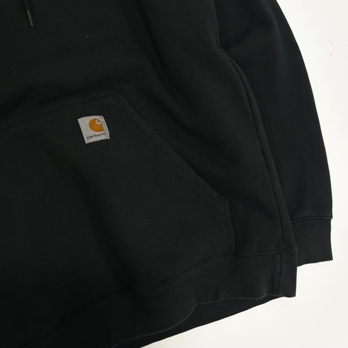 Carhartt 칼하트 오리지널 핏 블랫 후드티 상품이미지4