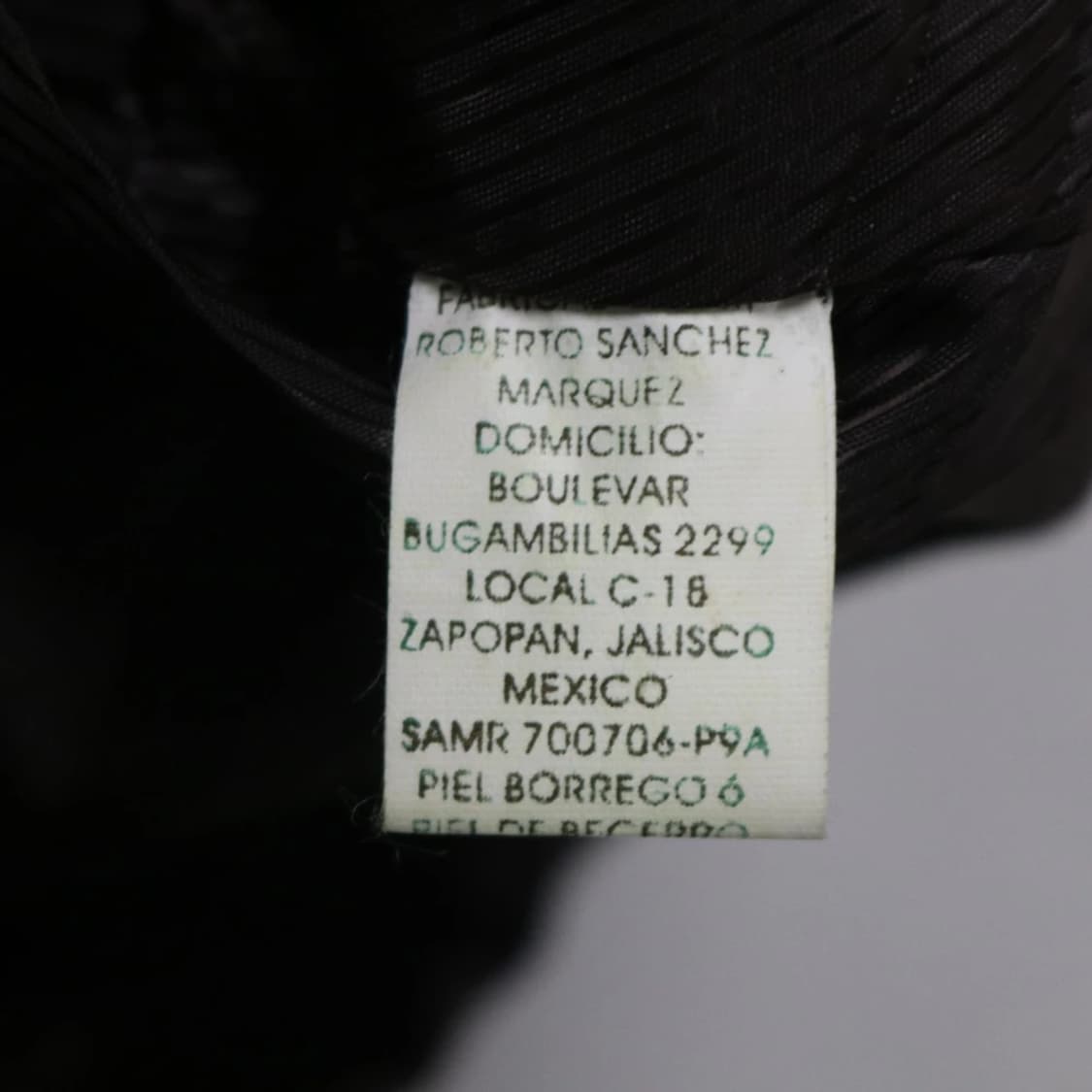 ROBERTO SANCHEZ 가죽 자켓 60237 상품이미지10